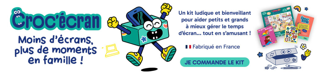 Le kit premium Croc’Écran Bayard pour limiter les écrans
